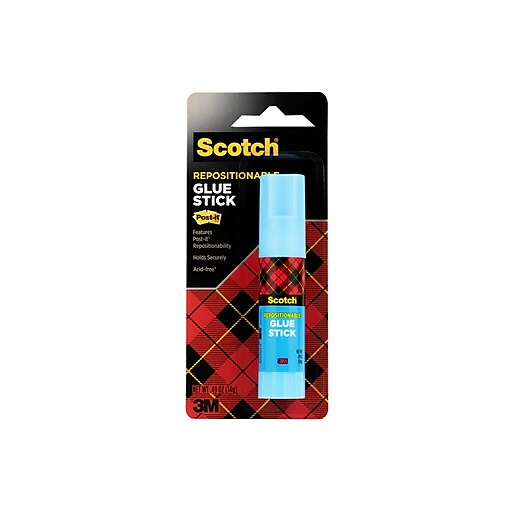 Scotch Restickable Glue Stick 0.49 Oz - Office Depot