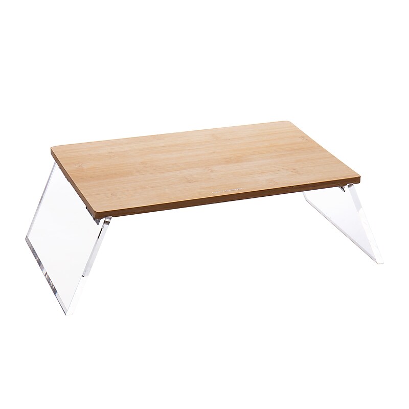 Mind Reader Monitor Stand and Laptop Riser, Brown (MODMONSTA-BRN) image 1