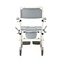 Medline Guardian Shower Commode, Drop Arms, Padded Back Rest, Aluminum Frame, 275 lb. Capacity, (G1-504WCPX1)~#|#~AB13BA24-AEEF-4ACF-BCE6083BF307A283_sc7