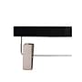 Nahanco 12" Wood Flat Skirt/Slack Hanger, Black, 100/Pack (21212RC)~#|#~AB13DB7B-017C-41C3-AD0AD7D9E34B7AFF_sc7