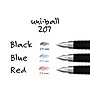 uni-ball 207 Retractable Gel Pens, Micro Point, 0.5mm, Black Ink, Dozen (61255)~#|#~AB150AB6-9C52-4014-A868A27B656ED1A7_sc7
