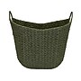 Household Essentials Paper Rope Woven Storage Basket with Handles, Olive Green (HHML-4122)~#|#~AB189389-EFE1-4B73-A88261E7F137ADA8_sc7