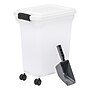 Iris 28 Quart Storage Container with Lid, Plastic, White (585099)~#|#~AB1B25E5-B3E1-4987-8F05DD0B1A72F3FD_sc7