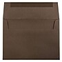 JAM Paper A7 Invitation Envelope 5 1/4" x 7 1/4", Chocolate Brown, 100/Pack (233711d)~#|#~AB1CCB03-0FA1-46C5-B373E5D77C05C4D2_sc7