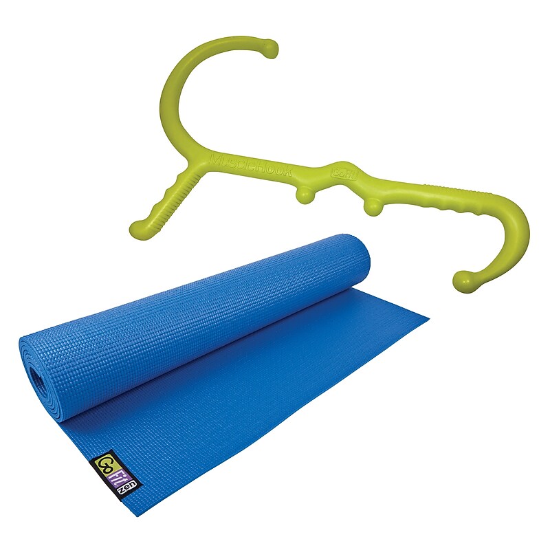 GoFit Yoga Mat & Muscle Hook (KITGOFYOGA1) image 1