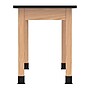 Diversified Woodcrafts School Classroom Rectangular Science Lab Table, 60" x 24", Oak (C7606K30N)~#|#~AB2B1EBA-C66F-46D5-A4D27A7E563D74F6_sc7