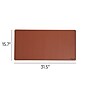Smead Medium Vegan Leather Anti-Slip Desk Pad, 31.5" x 15.7", Brown (SMD64832)~#|#~AB2B7F44-20A9-402D-AF279EBFB9E79349_sc7