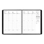 AT-A-GLANCE® Weekly Appointment Book/Planner, 13 Months, January Start, 6 7/8" x 8 3/4", Black (70-865-05-19)~#|#~sp23131227_sc7