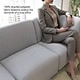 Bush Business Furniture Assemble Modular Corner Lounge Chair, Fog Fabric (ASM330FGF-03)~#|#~AB2ECE91-6CF1-4759-857A1D93189D7CE0_sc7