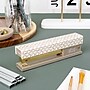 Swingline Leah Bisch Desktop Stapler, 20-Sheet Capacity, Tan Tiles (S700035)~#|#~AB2F56A6-748F-463C-B50E7978B90A6CF3_sc7