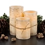 Lavish Home 3-Pack of Birch Bark Flameless Candles (72-FC2008)~#|#~AB32E57B-028F-45C9-9BAE7310F548C569_sc7