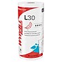WypAll GeneralClean L30 Durable Fibers Cleaning Wipers, 11" x 10.4", White, 70 Sheets/Roll, 24/Carton (05843)~#|#~AB39A0BB-321F-4456-A4288891A149FE51_sc7