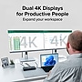 Plugable USB-C Dual HDMI Display Docking Station With 65W Laptop Charging (UD-MSTH2)~#|#~AB39E9E5-1EB7-4142-B81FA21DE772430F_sc7