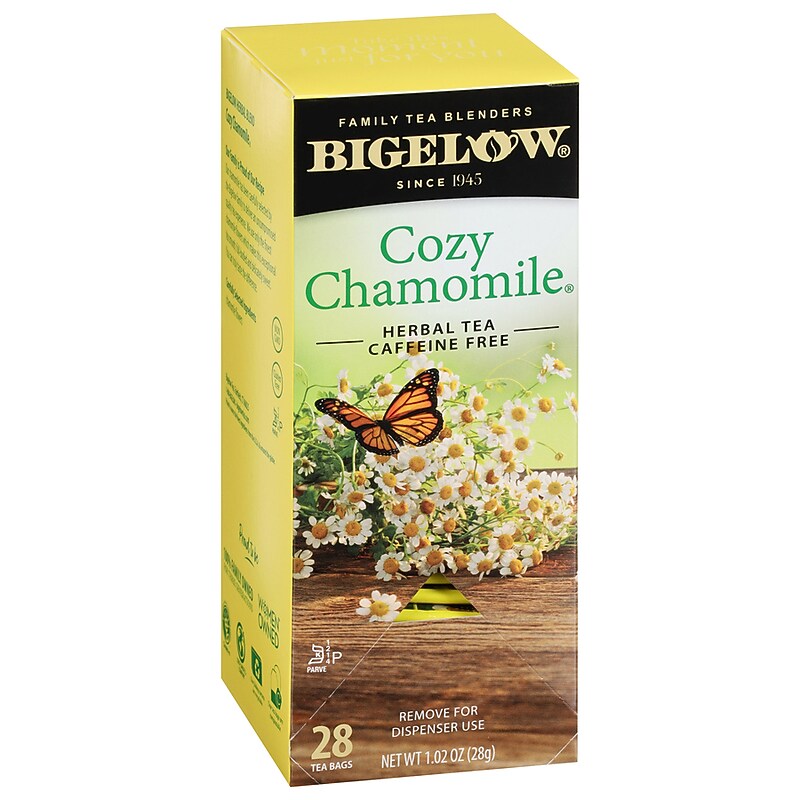 Bigelow Cozy Chamomile Herbal Tea Bags, 28/Box (004011) image 1
