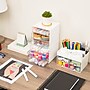 Mind Reader 7-Compartment Plastic Desk Organizer, White, 2/Set (MSORG-WHT)~#|#~AB3F60A1-2968-4978-9FC64EE9DA069656_sc7
