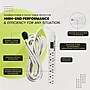 GoGreen Power 15' Surge Protector, 6 Outlets, White (GG-16315-15)~#|#~AB458904-5EB3-4919-A3138D4A50587552_sc7