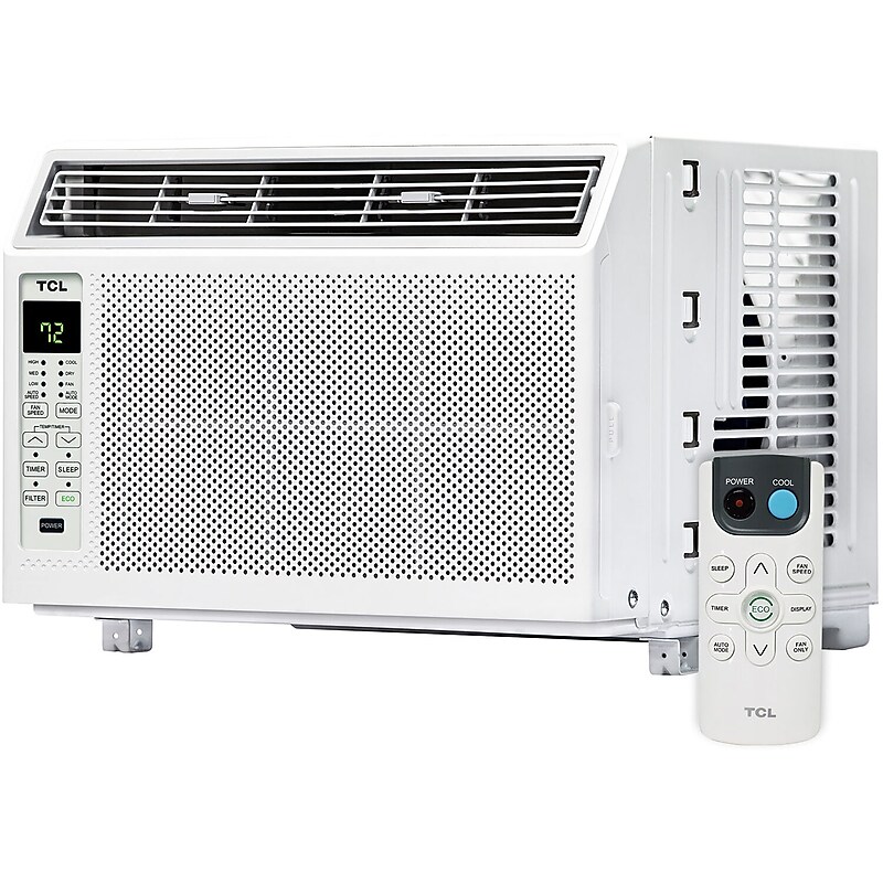 TCL 115-Volt 6,000 BTU Window Air Conditioner with Remote, White (H6W23W) image 1