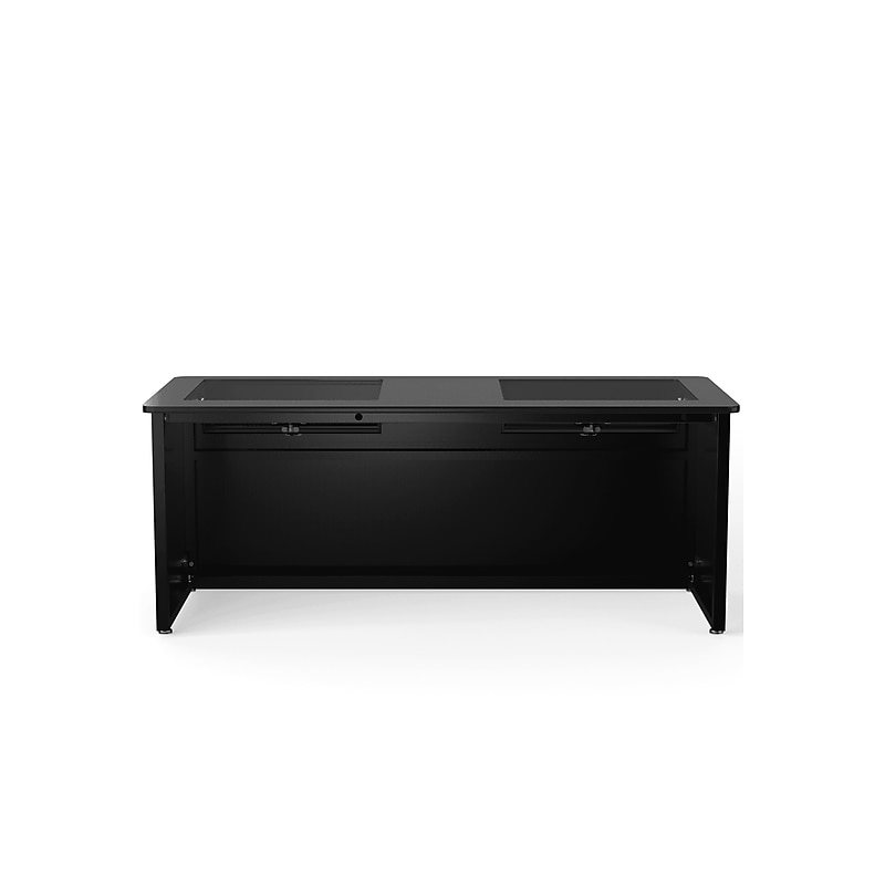 VersaDesk 72"W Downview Computer Desk, Black (DV7230-BB) image 1