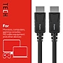 Staples TECH 6 ft. Display Port to Display Port Audio/Video Cable, Male to Male, Black (ST62469)~#|#~AB4C0CDA-F661-470E-894A6516593D5C90_sc7