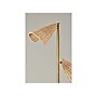Adesso Cove 62.75" Antique Brass Floor Lamp with 2 Irregular Shades (5114-21)~#|#~AB4F01CB-8FEB-4BD6-99544AA38B79F7FB_sc7