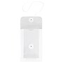 JAM Paper Premium Plastic Filing Envelope with Button & String Closure, 4 1/4" x 6 1/4", Clear, 3/Pack (473B1CLX3)~#|#~AB4FB8EC-93FF-4FAB-ADE3DB98F4F29C7F_sc7