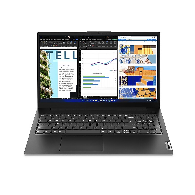 Lenovo V15 G4 IRU 15.6" Laptop, Intel Core i5-13420H, 16GB RAM, 512GB SSD, Windows 11 Home (83A100PSUS) image 1
