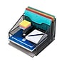 Mind Reader Metal Desktop Organizer Vertical File Holder Paper Letter Tray, Black (MESHBOX5-BLK)~#|#~AB65B4B3-74DD-494C-B1B3C5CD43FF513B_sc7