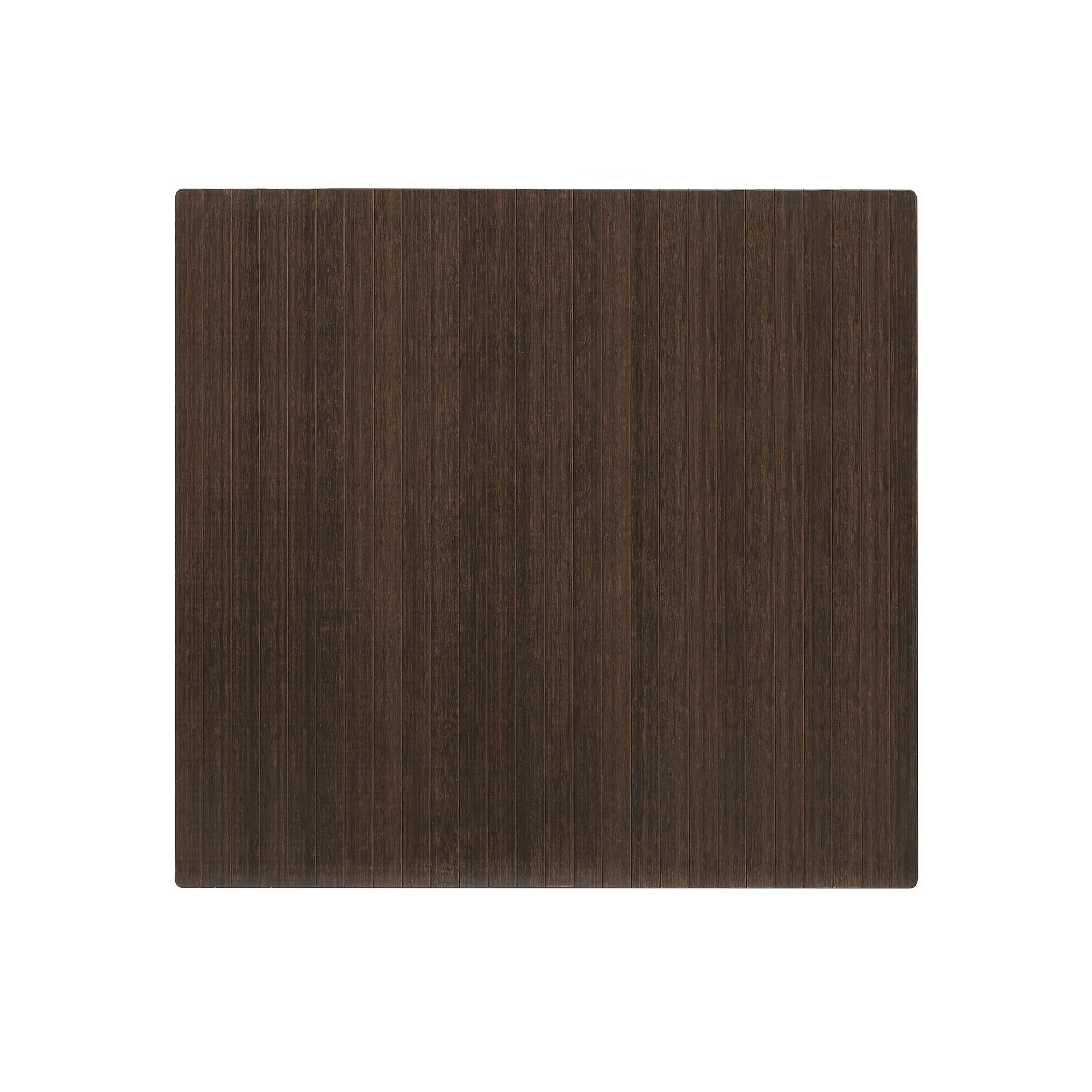 Anji Mountain Standard Bamboo Carpet & Hard Floor Chair Mat, 48″ x 52″, Java (AMB24081) Sansujyuku sansujyuku.com