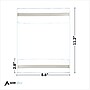 AdirOffice Wall Mount Sign Holder, 8.5" x 11", Desktop/Wall, Clear Acrylic, 36/Pack (639-8511-36-WM)~#|#~AB6EFE32-C860-4EE2-8ACB138321C857A8_sc7