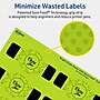 Avery Printable Decorative Edge Multipurpose Labels, 1.5" x 3.5", Bright Green, 400/Pack (94122)~#|#~AB737373-61BA-45E0-A2D0BA34A72A6454_sc7