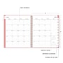2025-2026 Blue Sky Romina 8" x 10" Monthly Planner, Plastic Cover, Pink (155408)~#|#~AB73DAE5-657C-4334-91A425998A20C9BE_sc7