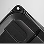 Iris Remington Stor-It-All 87.4 Quart Storage Container, Plastic, Black, 4/Pack (296005)~#|#~AB74806F-B86A-430B-A9436D0443D055DB_sc7