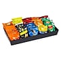 Mind Reader Plastic Snack Tray Countertop Organizer Condiment Holder, Black (SNACKORGT-BLK)~#|#~AB7545A3-EAE4-4F5C-BDFE4D3CDC4C3E31_sc7