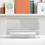 iDESIGN Medium Stackable Plastic Storage Bin, Clear (40263)~#|#~AB7AA437-E6D3-4C37-B1BDF363F0BF1309_sc7