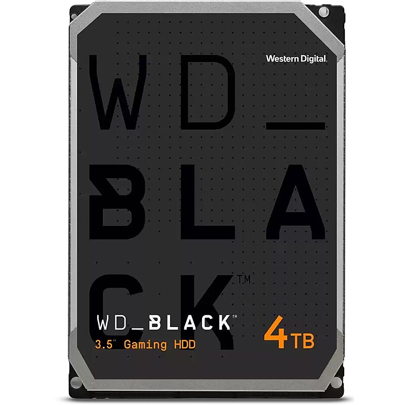 Western Digital WD_BLACK 4TB 3.5" SATA III Internal Hard Drive (WD4006FZBX) image 1