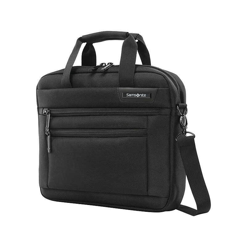Samsonite Classic Business 2.0 13.3" Polyester Laptop Bag, Black (143132-1041) image 1