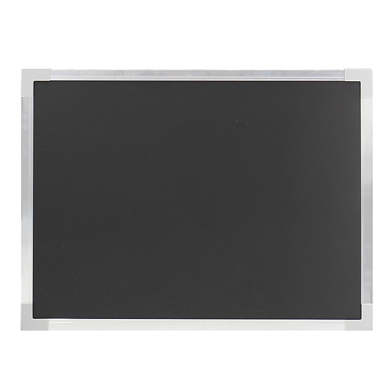 Flipside Dry-Erase Blackboard, Aluminum Frame, 36" x 48" (17941) image 1
