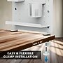 Mount-It! Clamp-On Pegboard Organizer with Accessories for Desks, White (MI-7302WHT)~#|#~AB91383C-187F-4E79-B229B90C50813735_sc7