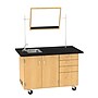 Diversified Woodcrafts Oak Wood Demonstration Center with Sink and Fixtures (4342K)~#|#~AB91CF0F-E183-4E0C-B25634F5317D2DB4_sc7
