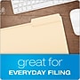 Pendaflex File Folder, 1-Tab, Right Position, Letter Size, Manila, 100/Box (R752 1/3-3)~#|#~AB94259F-381C-45B3-B53E86DBF8F478CF_sc7