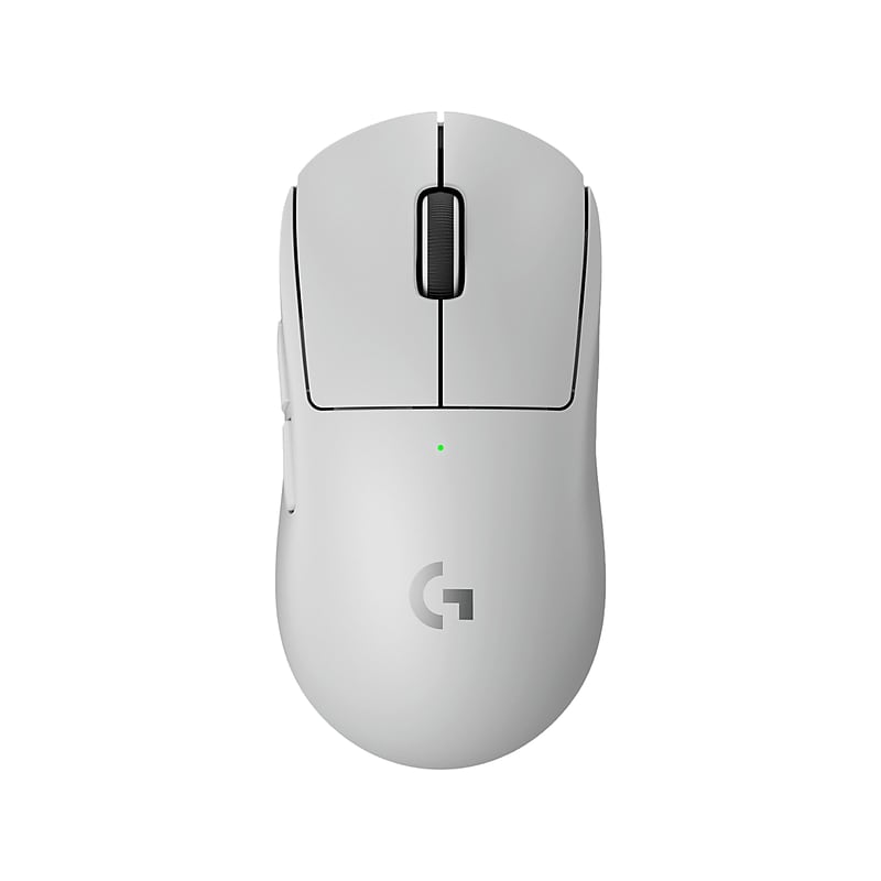 Logitech PRO X Superlight 2 Wireless Optical Gaming Mouse, White (910-006636) image 1