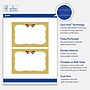 Avery Gold-Metallic Berries Matte Blank Card, White, 20/Pack (S00-FGX)~#|#~AB9FD196-41FF-42CA-B0BD29506E926A4D_sc7