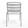 Flash Furniture Aluminum Commercial Indoor-Outdoor Armless Restaurant Stack Chair with Triple Slat Back~#|#~ABA72F8E-4563-40CD-A488ABC17443C54B_sc7