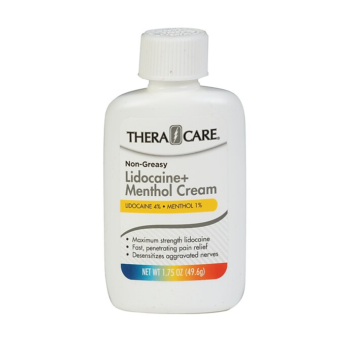 TheraCare Maximum Strength Lidocaine Cream, 1.75 oz. (19-931