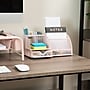 Mind Reader 7-Compartment Metal Desk Organizer, Pink (JOEORG-PNK)~#|#~ABAA2A50-1B6C-47B6-A544347AD5305F9E_sc7
