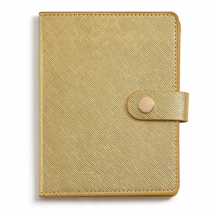 Martha Stewart Passport Holder, Gold (MS112Q) | Staples