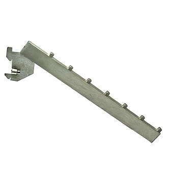 Azar® 7 Station Waterfall Bracket, 1 1/2"(H) x 1/2"(W) x 17"(D), 2/Pk