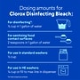 Clorox Disinfecting Bleach, Concentrated Formula, 43 oz. (32260)~#|#~ABB05E15-E519-4E3A-A9170D56B361FE82_sc7
