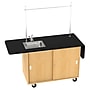 Diversified Woodcrafts Mobile Science Laboratory Rectangular Demo Unit, 48" x 24", Black (4121K)~#|#~ABBE4959-D2E0-429A-910ECB5B22CEB488_sc7