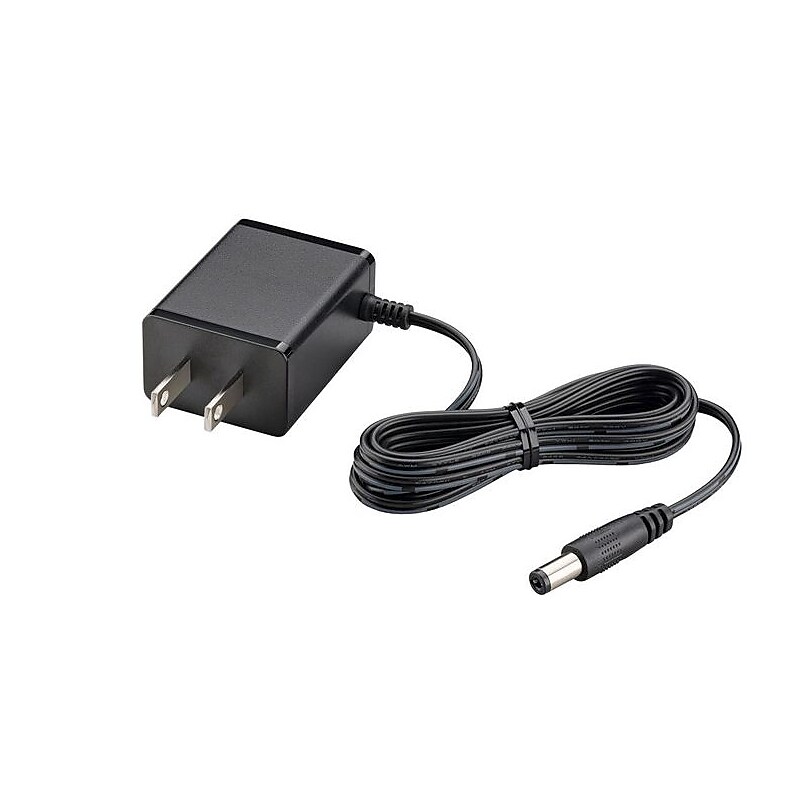 Poly Edge E500 Phone Power Supply, Black (85W94AA) image 1